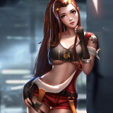 anime-anime-girls-underboob-liang-xing-wallpaper-preview